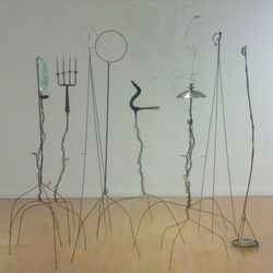Ten tall tale thistles - at the droichead