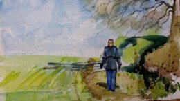 Walk from Carterhall Farm.