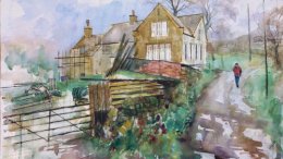 Sicklebrook Farm under restoration.