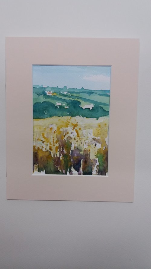 Watercolour,Moss Valley.