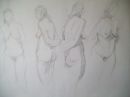5 min pencil sketches