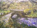 SOLD.Alport Bridge,Derbyshire.70 x 60 cms
