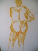 Pastel on paper