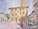 Piazza del Duomo.San Gimignano,Tuscany,Italy.
