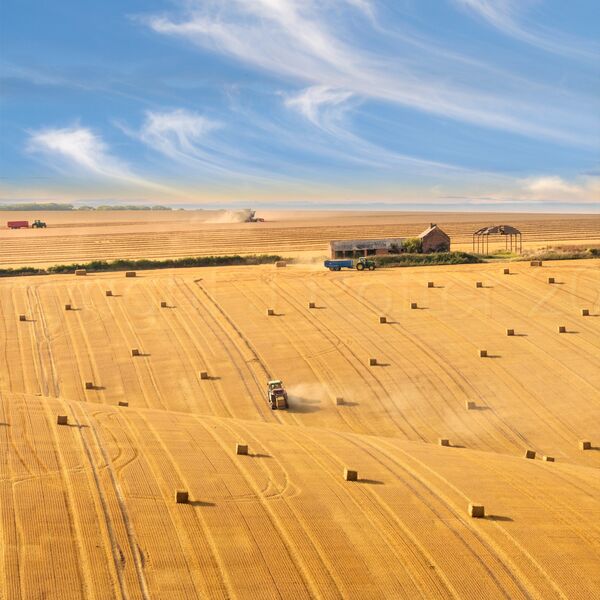 176 Ploughing & Harvesting Burdale, Fridaythorpe The Yorkshire Wolds