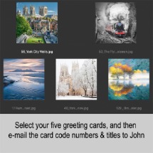 Assorted Five Card Set of Your Choice £12