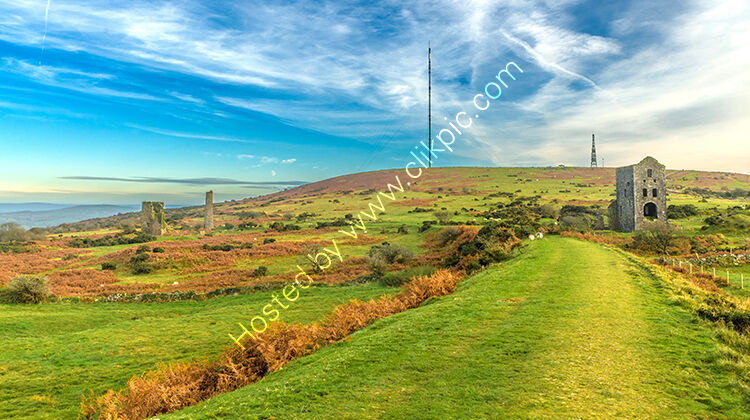 October, Caradon Hill, on Bodmin Moor.