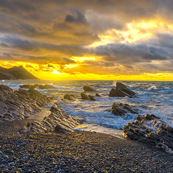 November, Millook just down the North coast from Bude.