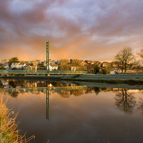 November, Annekas Bridge Wadebridge.