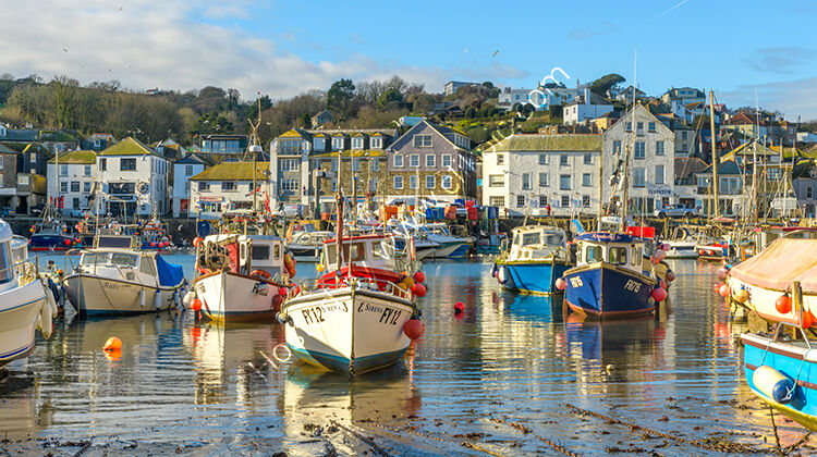February, Mevagissey.