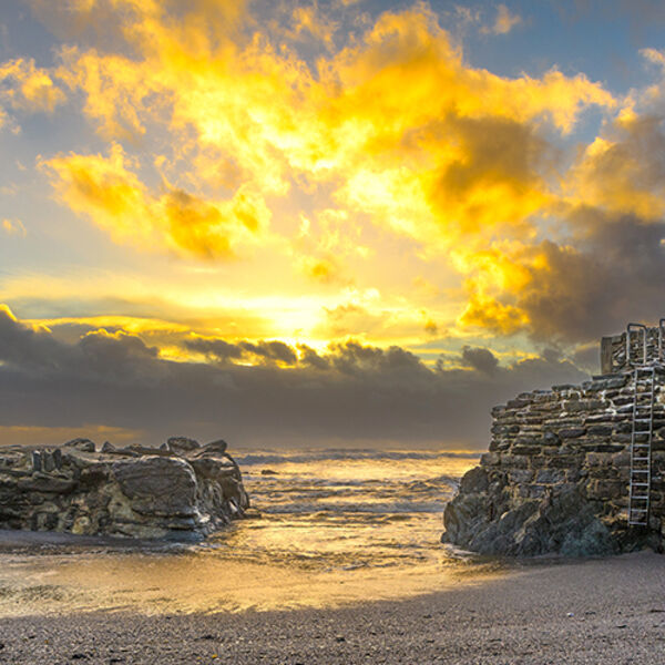 From Portwrinkle Haven, on Whitsand Bay.