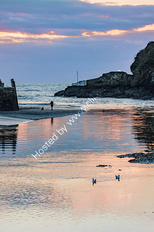 A chilly early morning in January. Looe.