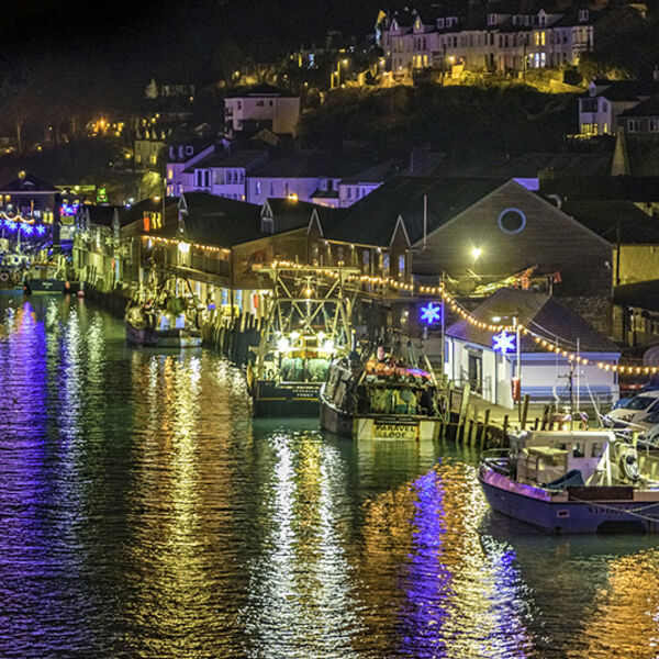Looe harbour.