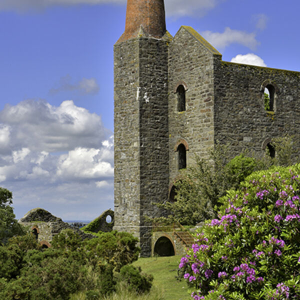 The South Pheonix Mine pump house, on Bodmin Moor.