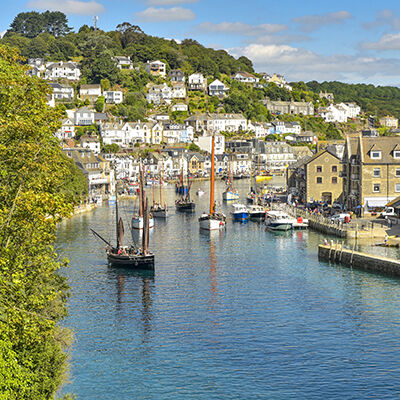 The Luggars leaving Looe.