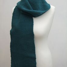 Peacock Green Wool Scarf