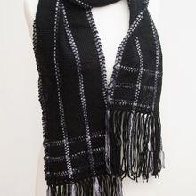 Black & Silver Scarf