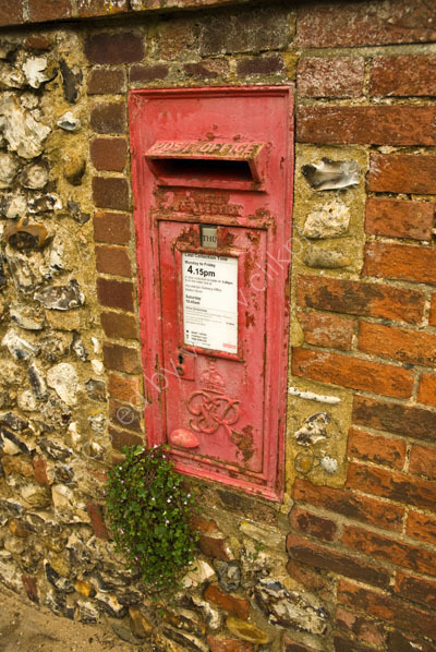 Village postbox Brancaster
