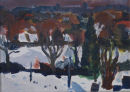 Christmas Eve acrylic on canvas 21x15cm 2010