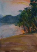 Evening Glow 20x15cm 2011