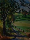 Evening Shadow Watercolour 35x27cm