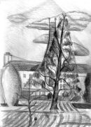 gallery tower<br>
Pencil Drawing<br>
30x20cm