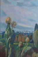 summer cardoons oil on canvas 70x50cm SOLD