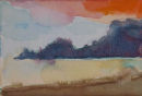 Sunset 15x10cm 2011