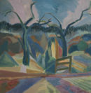 tree dance oil on canvas 50x50cm SOLD
