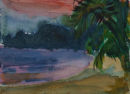 Violet Bay 29x15cm 2011