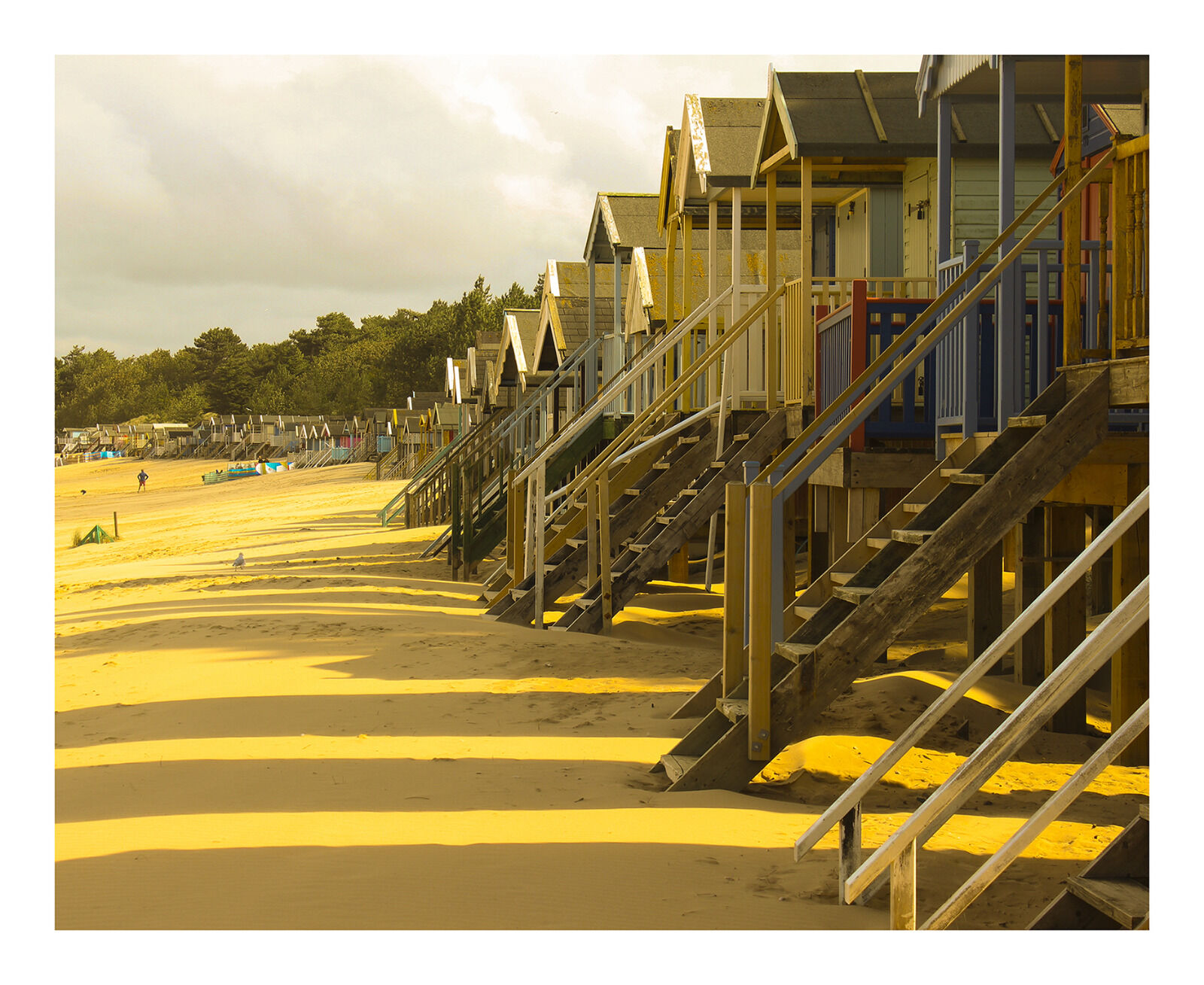 Beach Huts at Wells-Next-The-Sea
