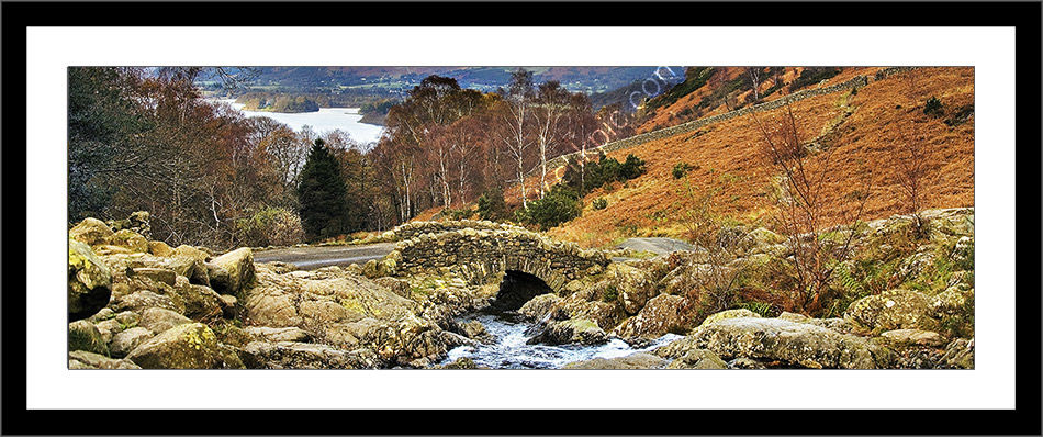 Ashiness Bridge in Winter
