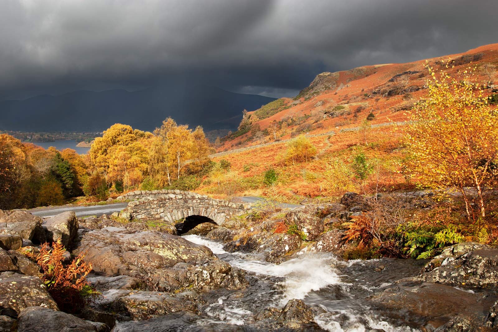 Ashness Bridge in Autumn 1 Print
