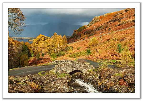 Ashness Bridge in Autumn 2