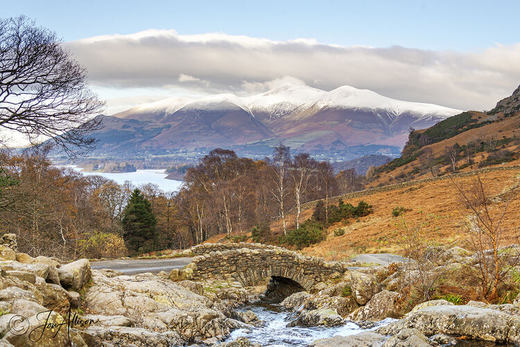 Ashness Bridge in Winter