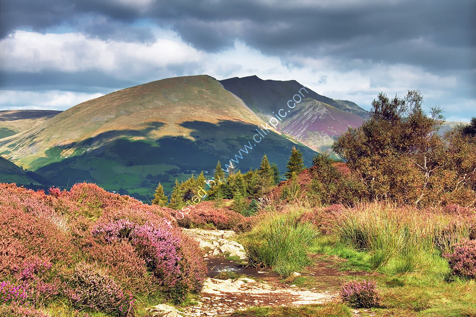 Blencathra from Walla Crag, Borrowdale