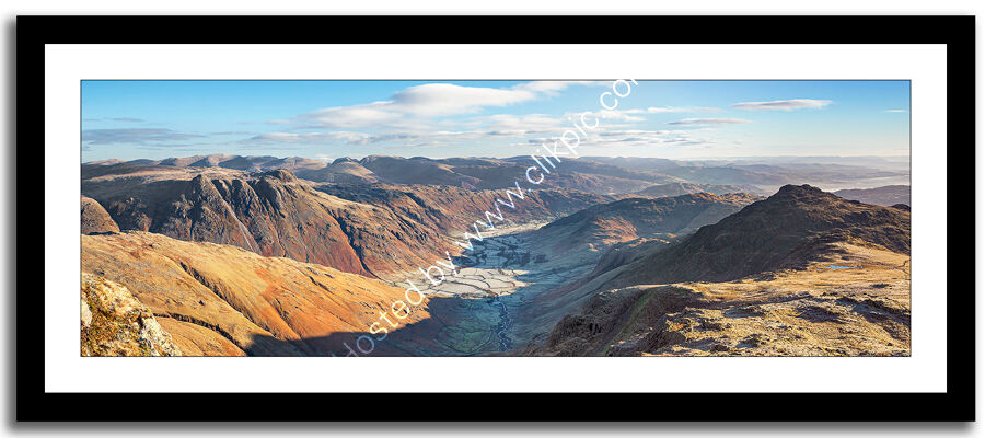 Classic Black frames, for regular and panoramic prints