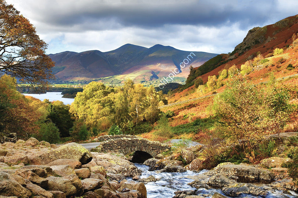 Ashness Bridge in Autumn