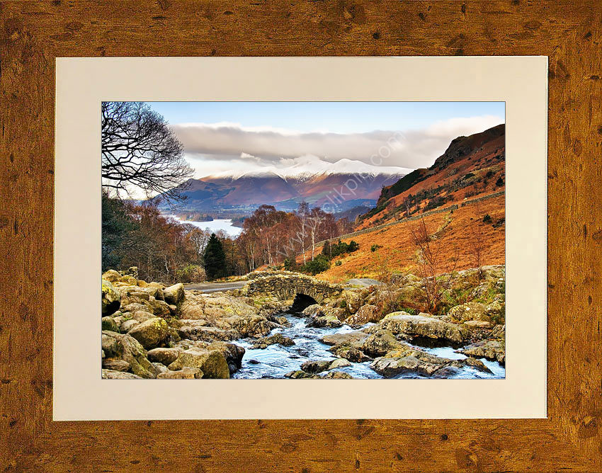 Ashness Bridge in Winter