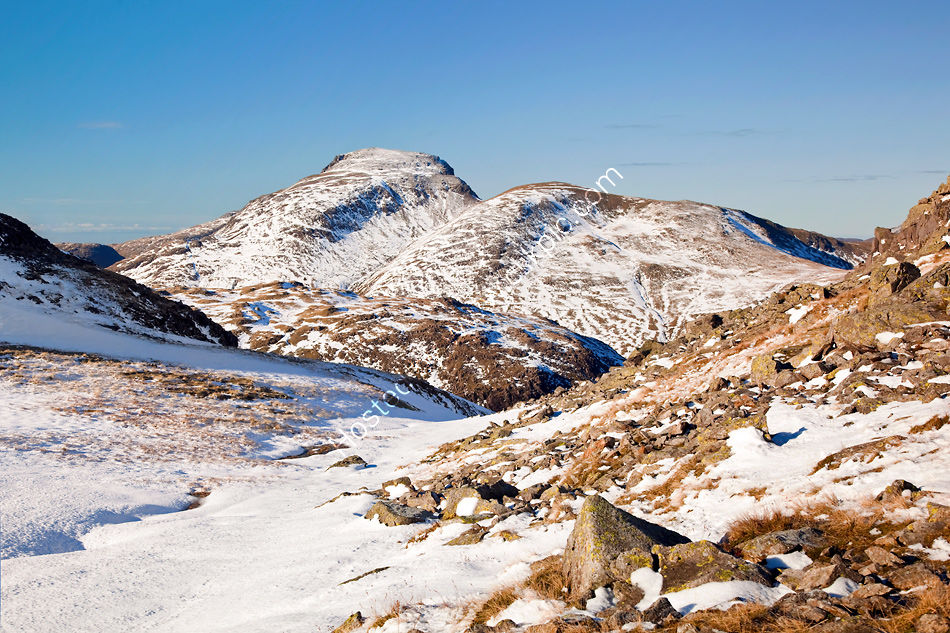 Great Gable from below Allen Crags