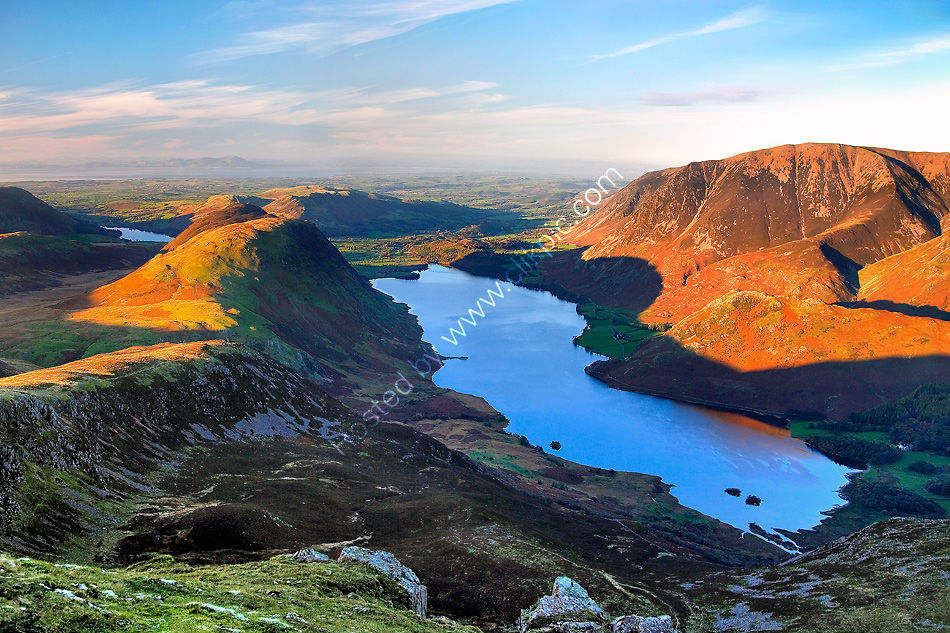 Crummock Water from Red Pike Summit.