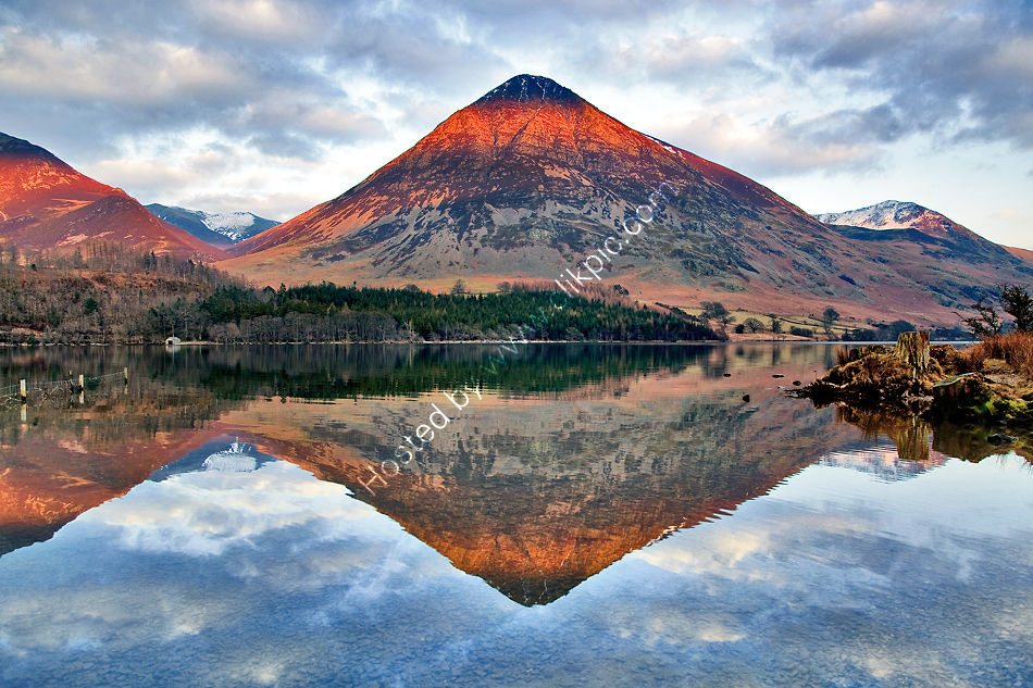 Grasmoor over Crummock Water