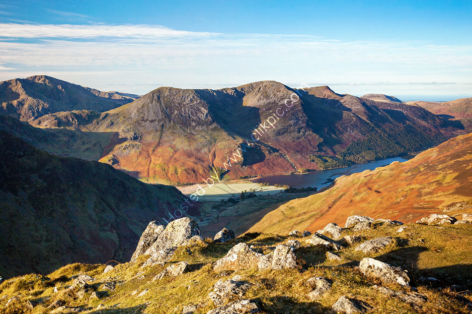 Buttermere Fells from above Newlands