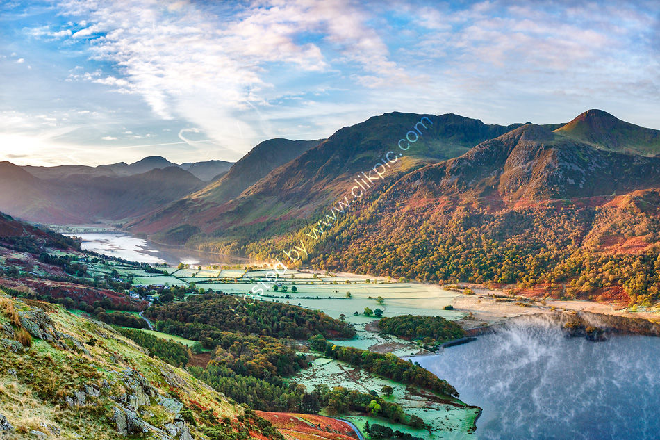 The Buttermere Fells at Dawn