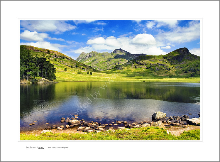 Blea Tarn, Little Langdale, in summer