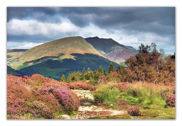 Blencathra from Walla Crag, Borrowdale