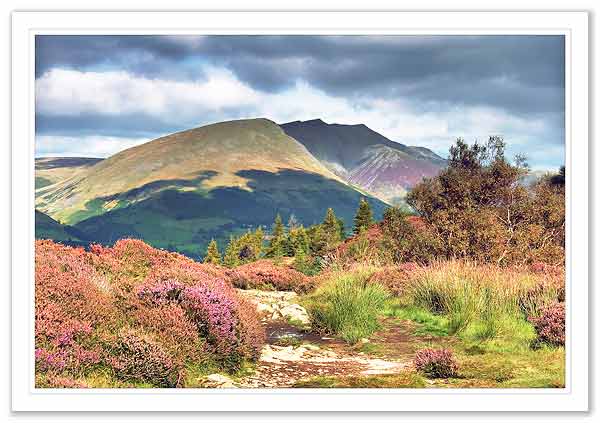Blencathra from Walla Crag, Borrowdale