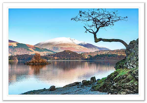 Blencathra over Derwentwater