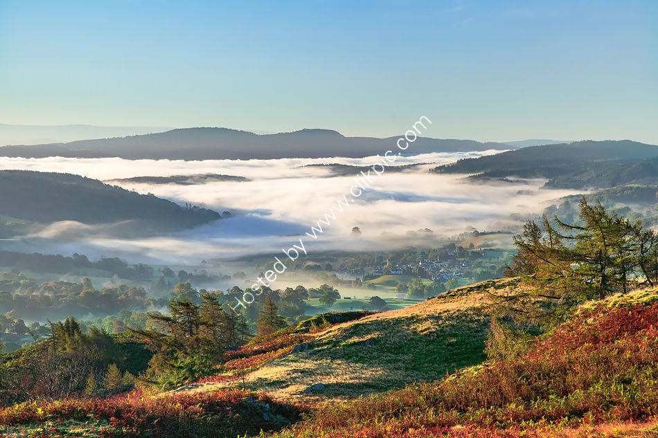 Esthwaite under the cloud