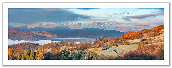 Crinkle Crags across Windermere